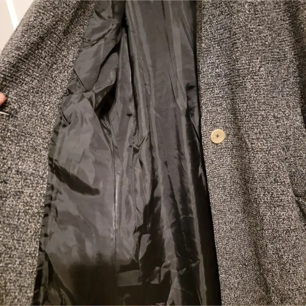 Womens Black Charcoal Zeagoo Winter Coat Sz Medium